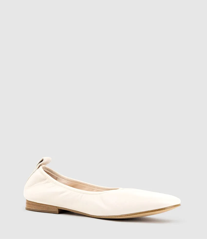 FAITH Choked Up Ballet in Offwhite