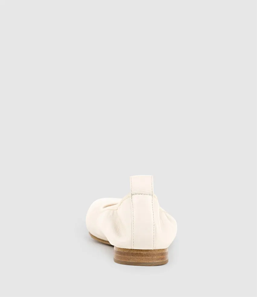 FAITH Choked Up Ballet in Offwhite