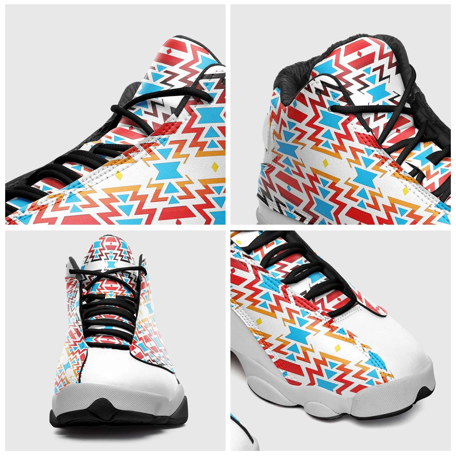 Fire Colors and Sky Isstsokini Athletic Shoes