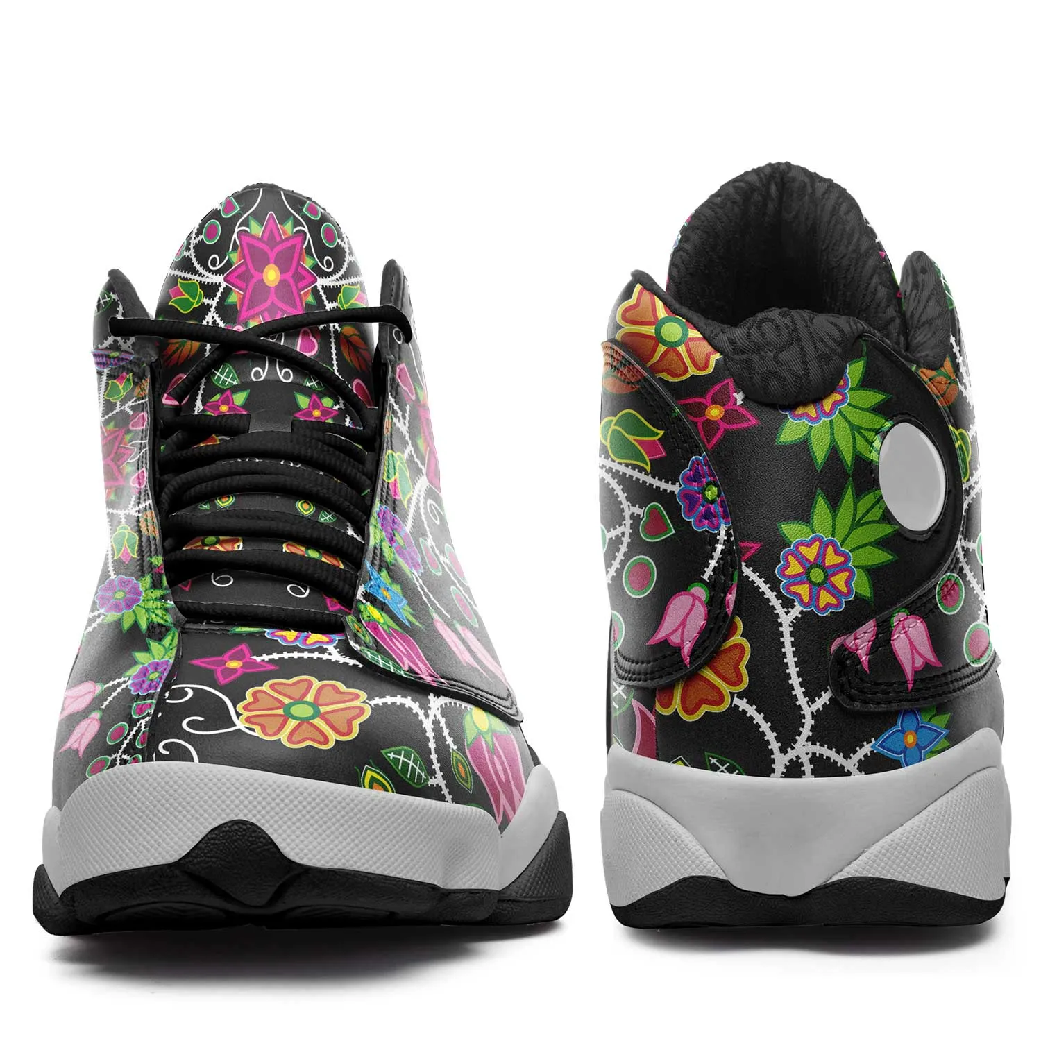 Floral Beadwork Isstsokini Athletic Shoes