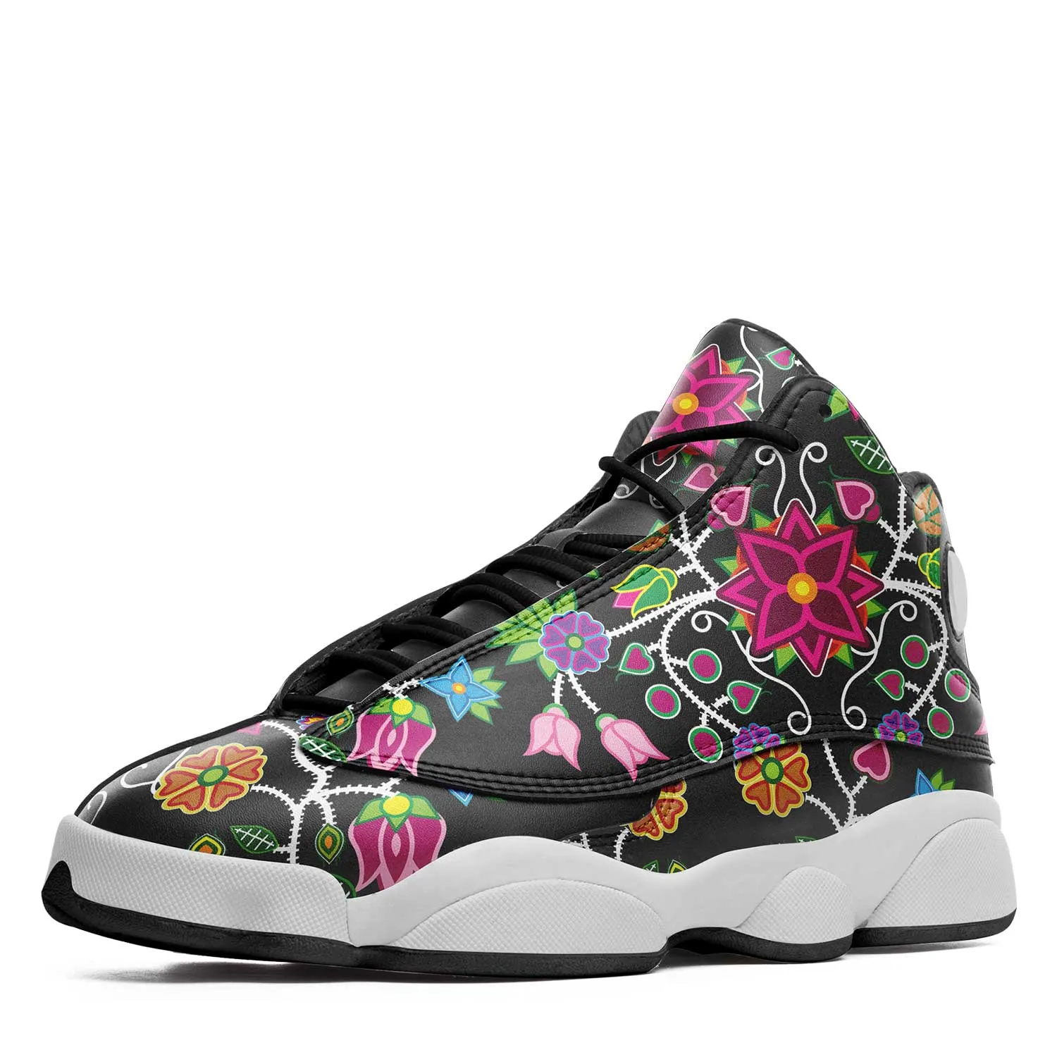 Floral Beadwork Isstsokini Athletic Shoes