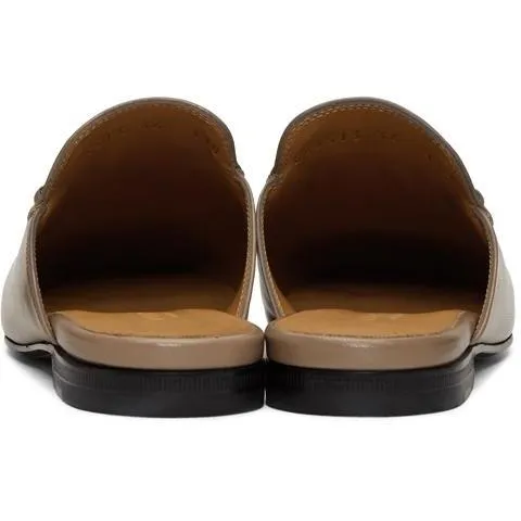 Gucci Beige Princetown Loafers