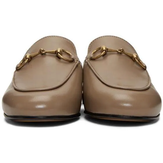 Gucci Beige Princetown Loafers