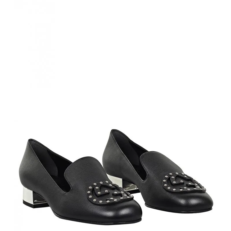 Gucci Black Soho leather loafers