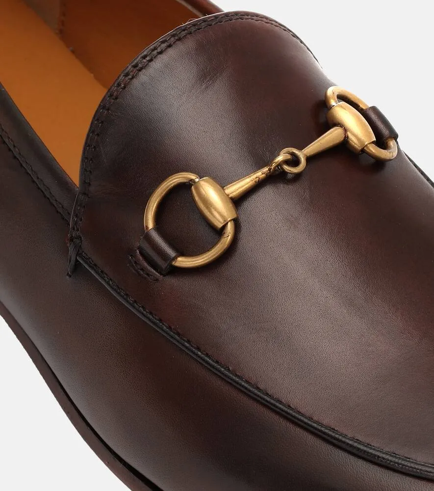 Gucci Jordaan leather loafers