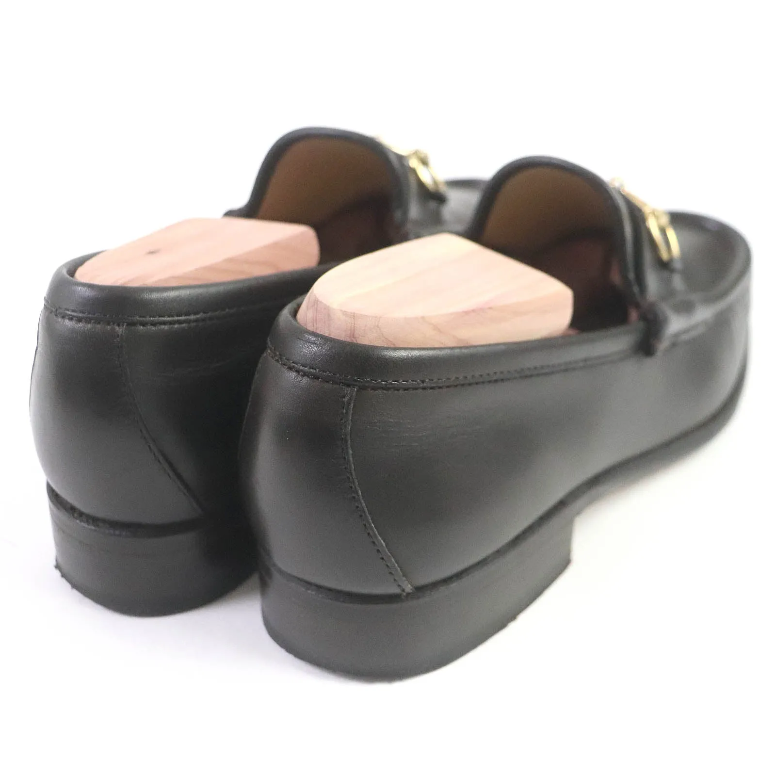 GUCCI loafers 110 0009/2 leather Dark brown 36 C