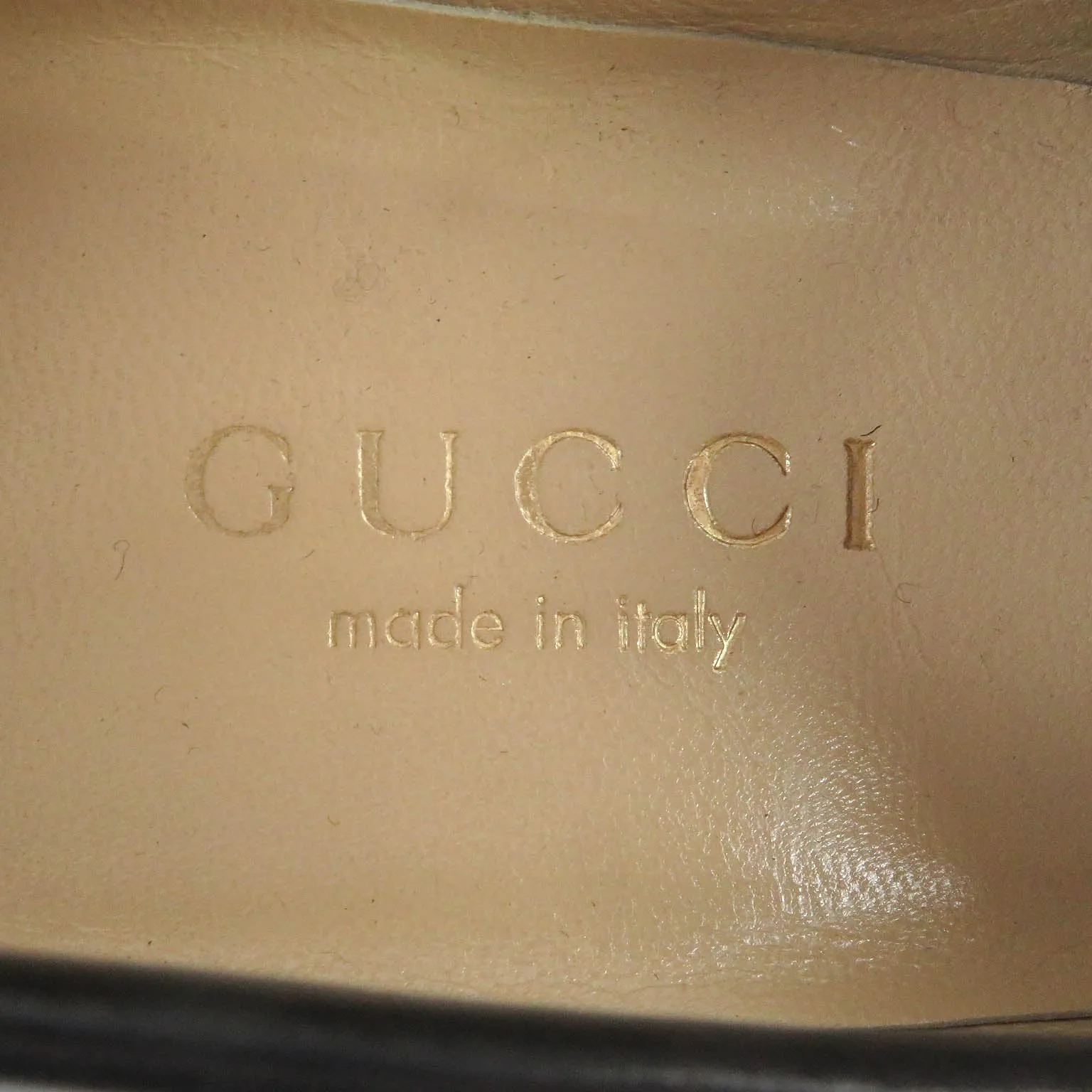 GUCCI loafers 110 0009/2 leather Dark brown 36 C