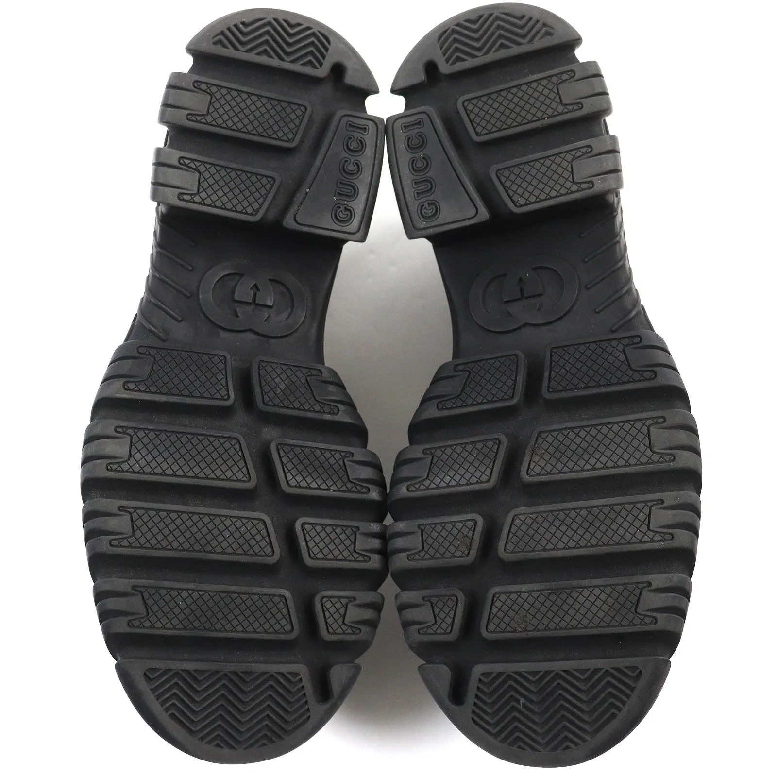 GUCCI loafers 658822 leather black 8