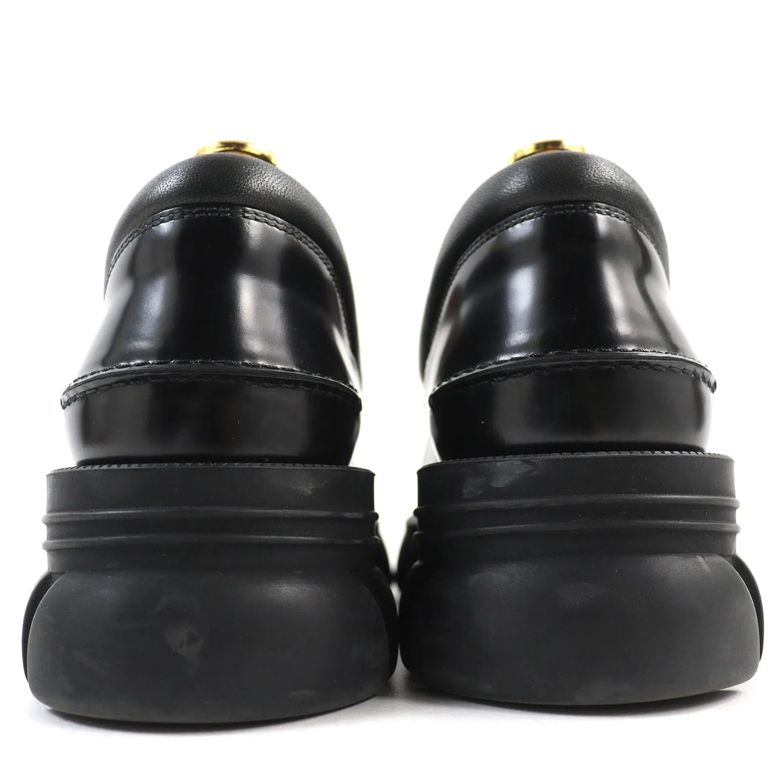 GUCCI loafers 658822 leather black 8