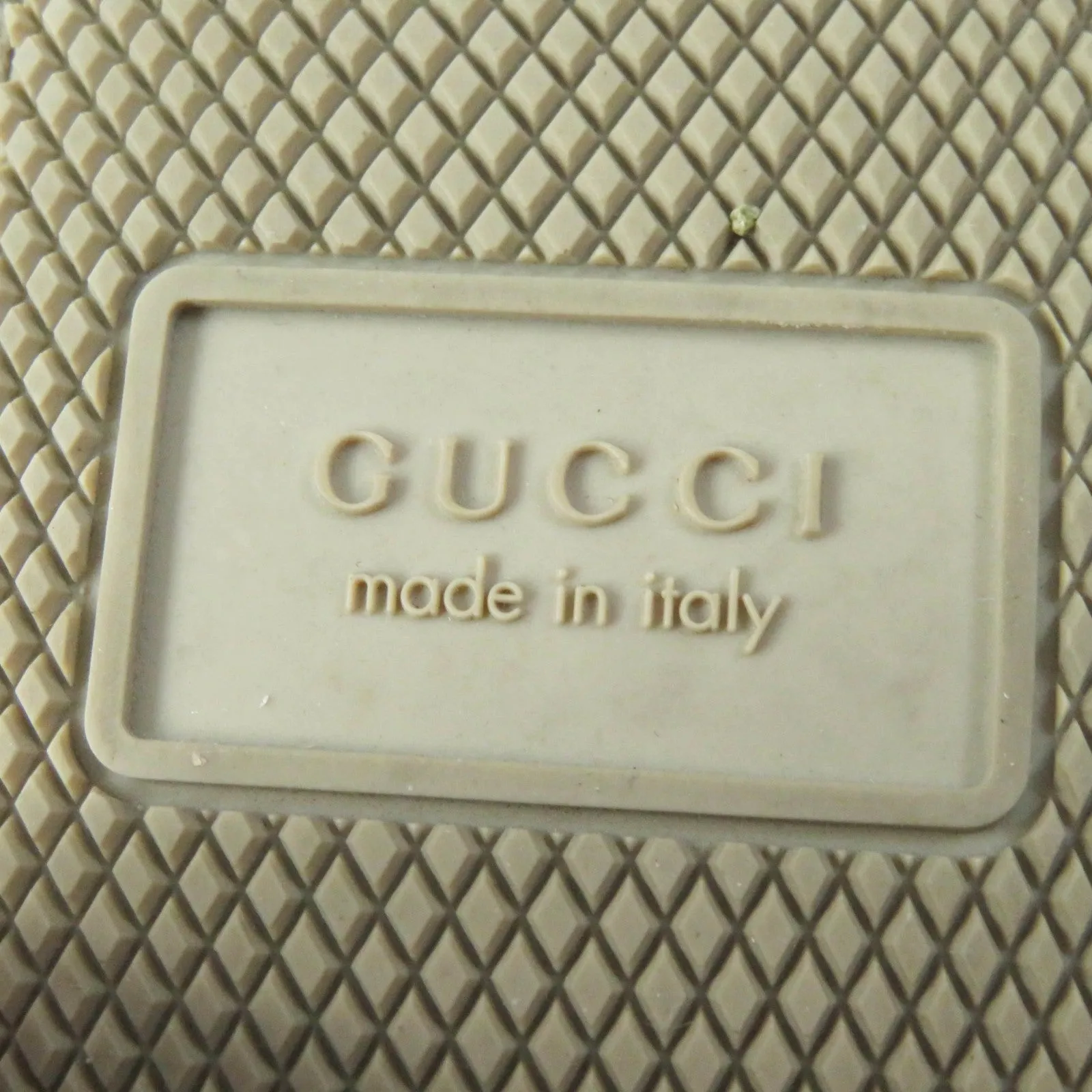 GUCCI loafers tweed Navy red white 36.5