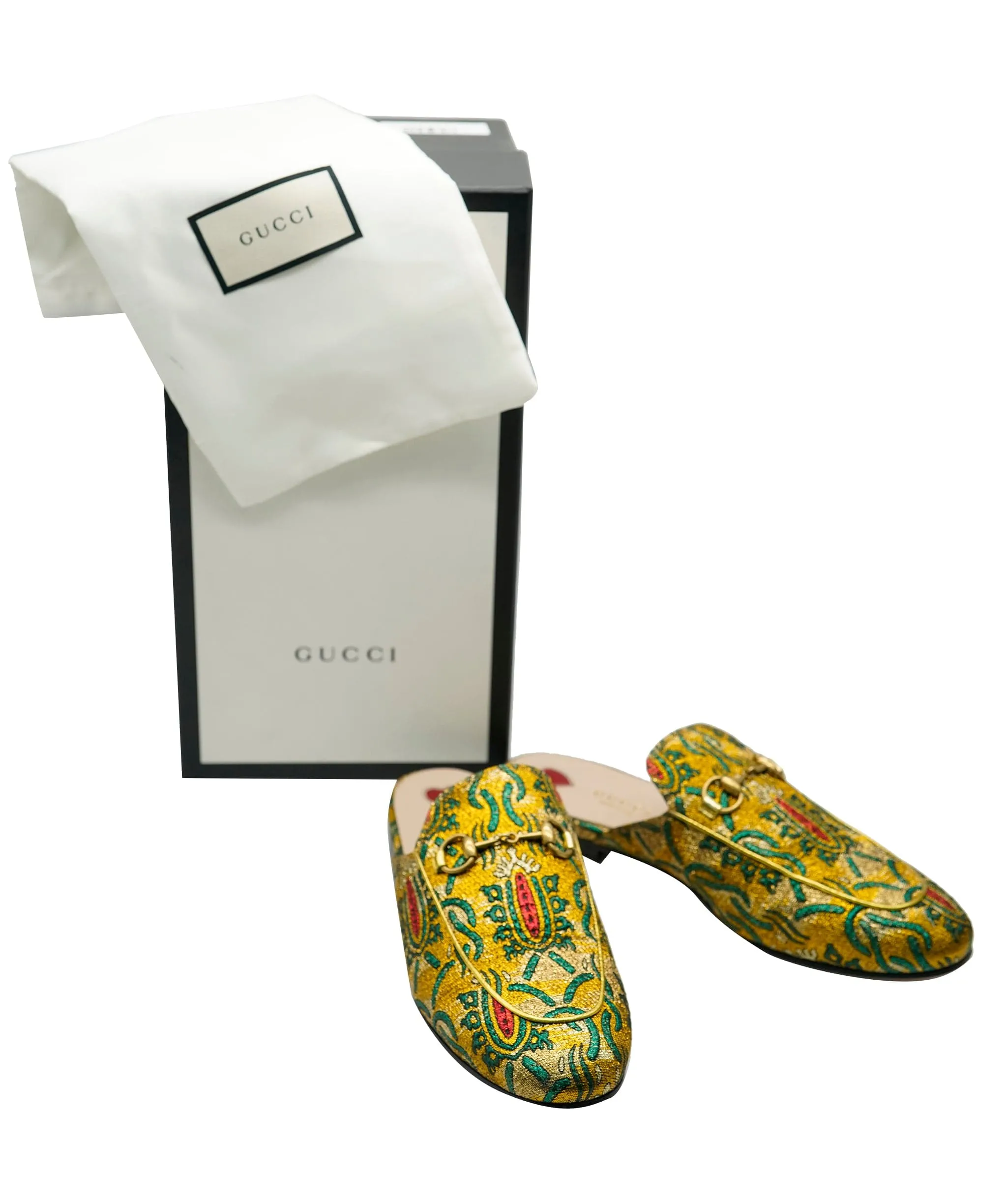 Gucci mulitcoloured prince town loafers - AJC0451