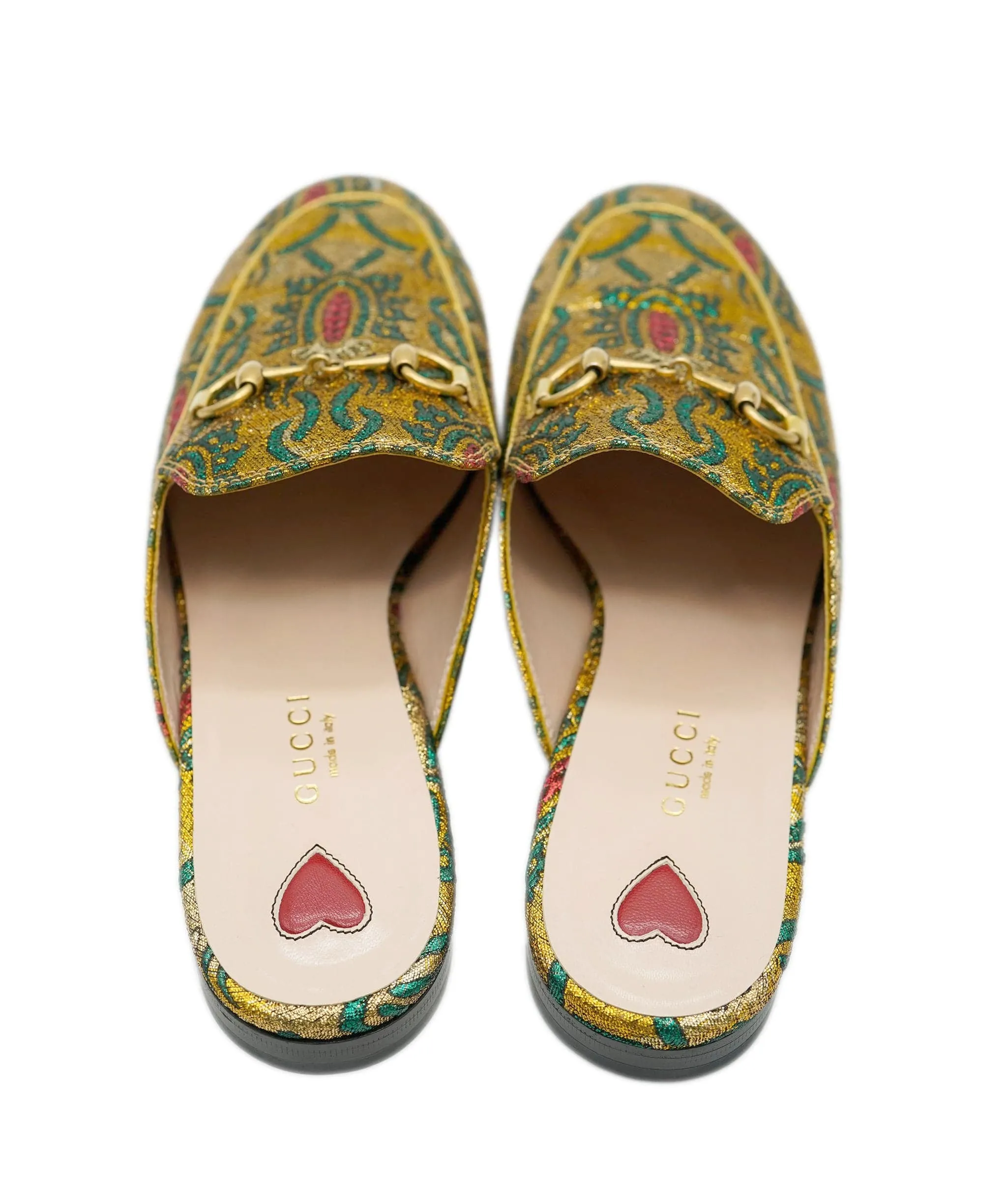 Gucci mulitcoloured prince town loafers - AJC0451
