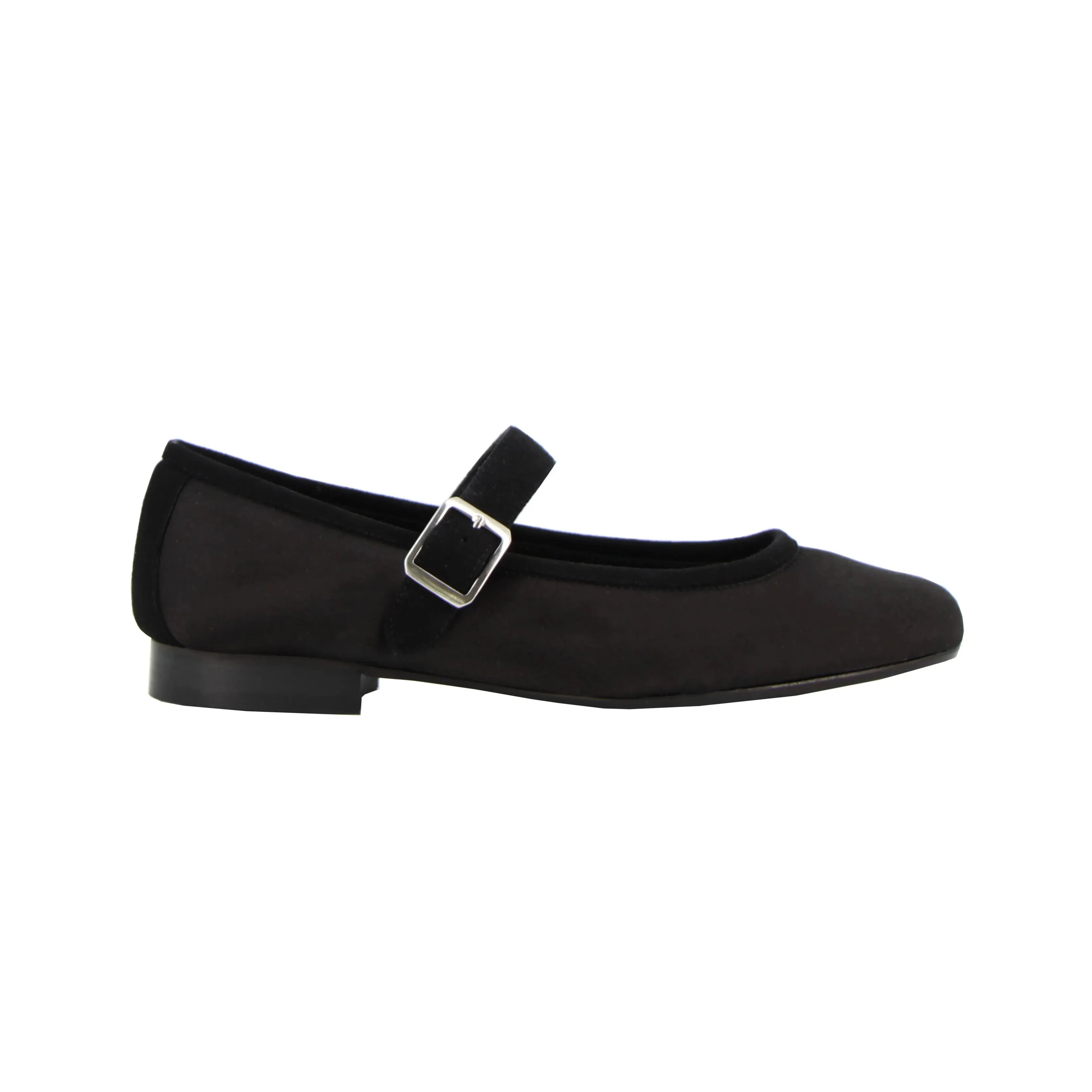 HAI x REQINS CONSTANCE MARY JANE | BLACK SATIN