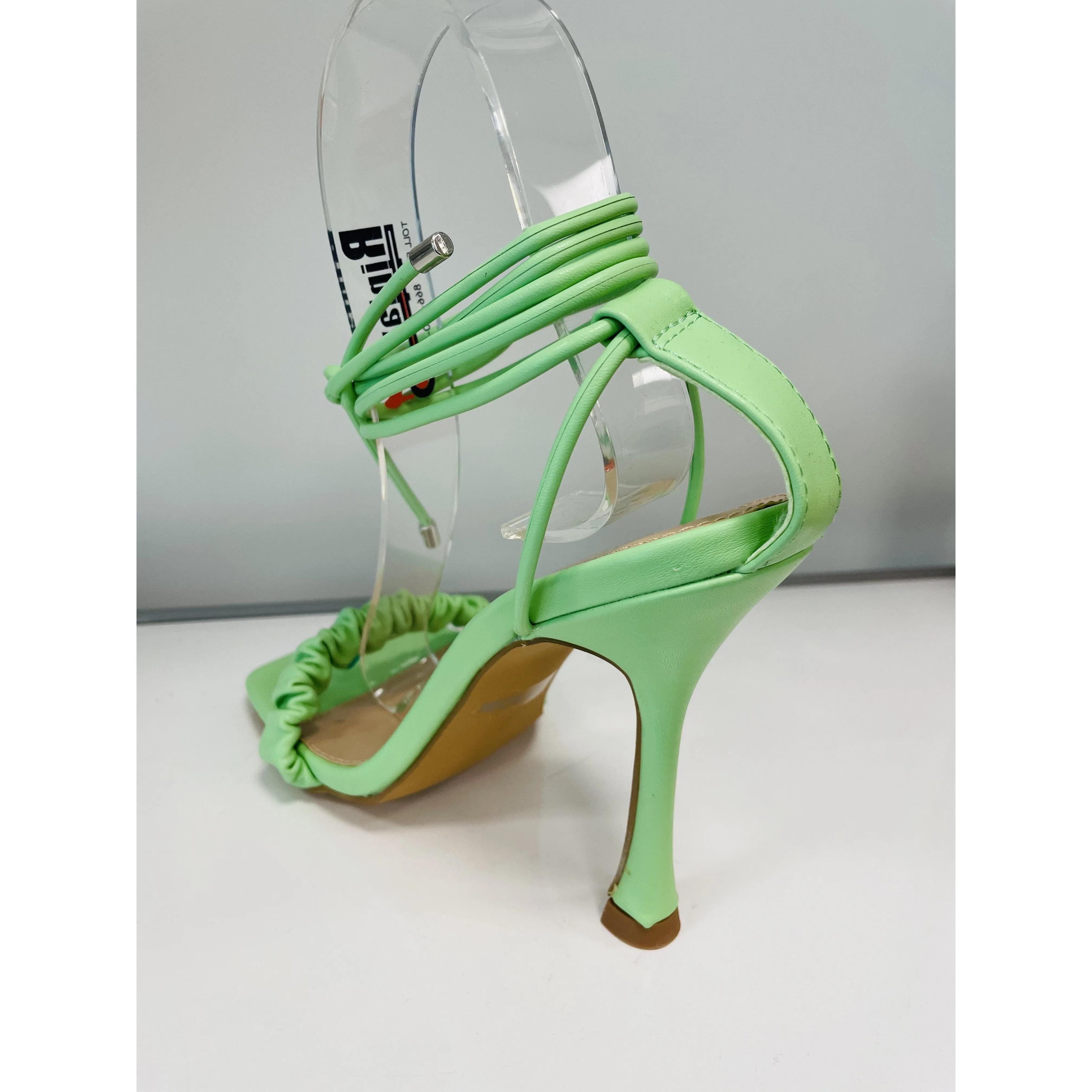 Kambria Tie Up Stiletto Heel( Olive)