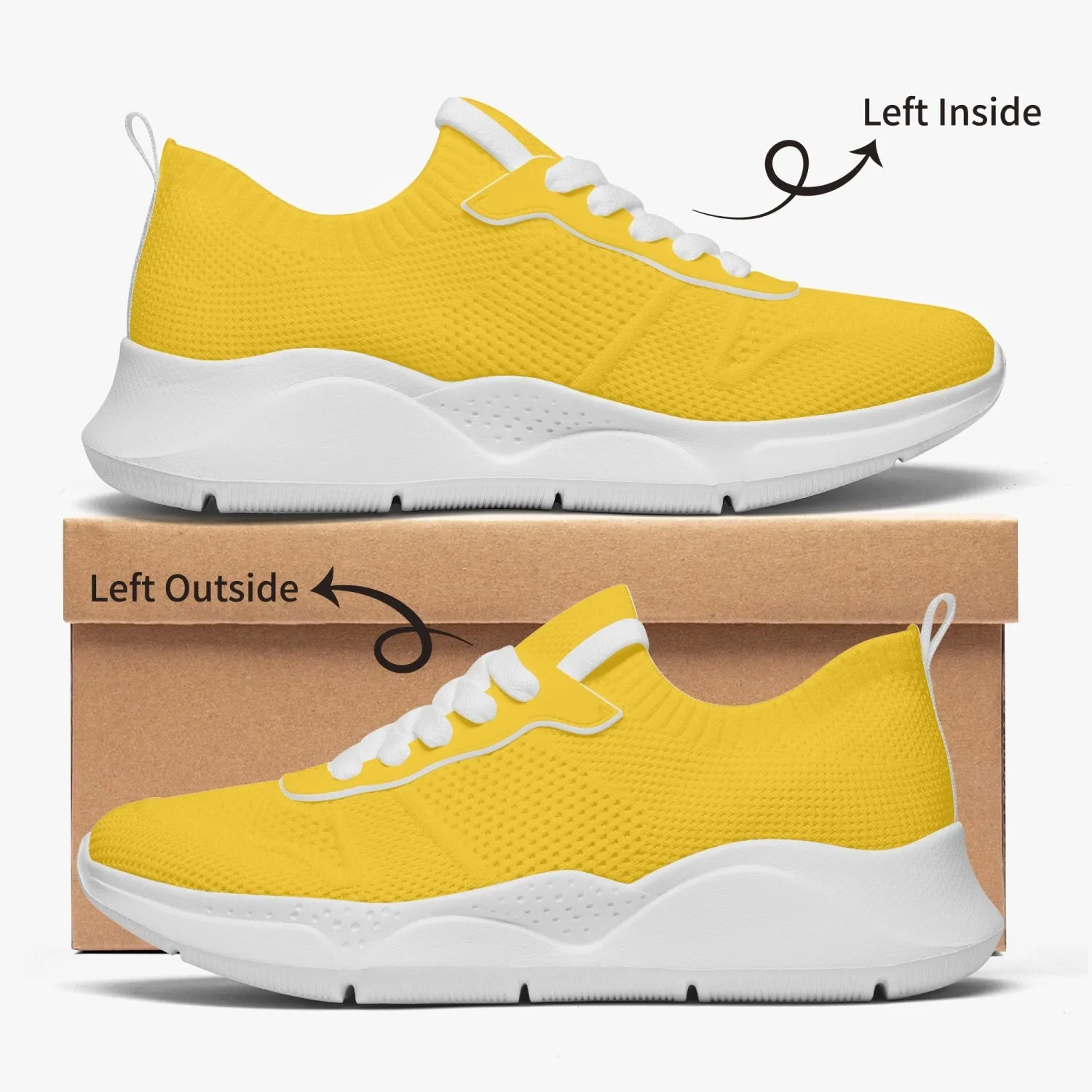 Kicxs Women's Running Shoes - Yellow