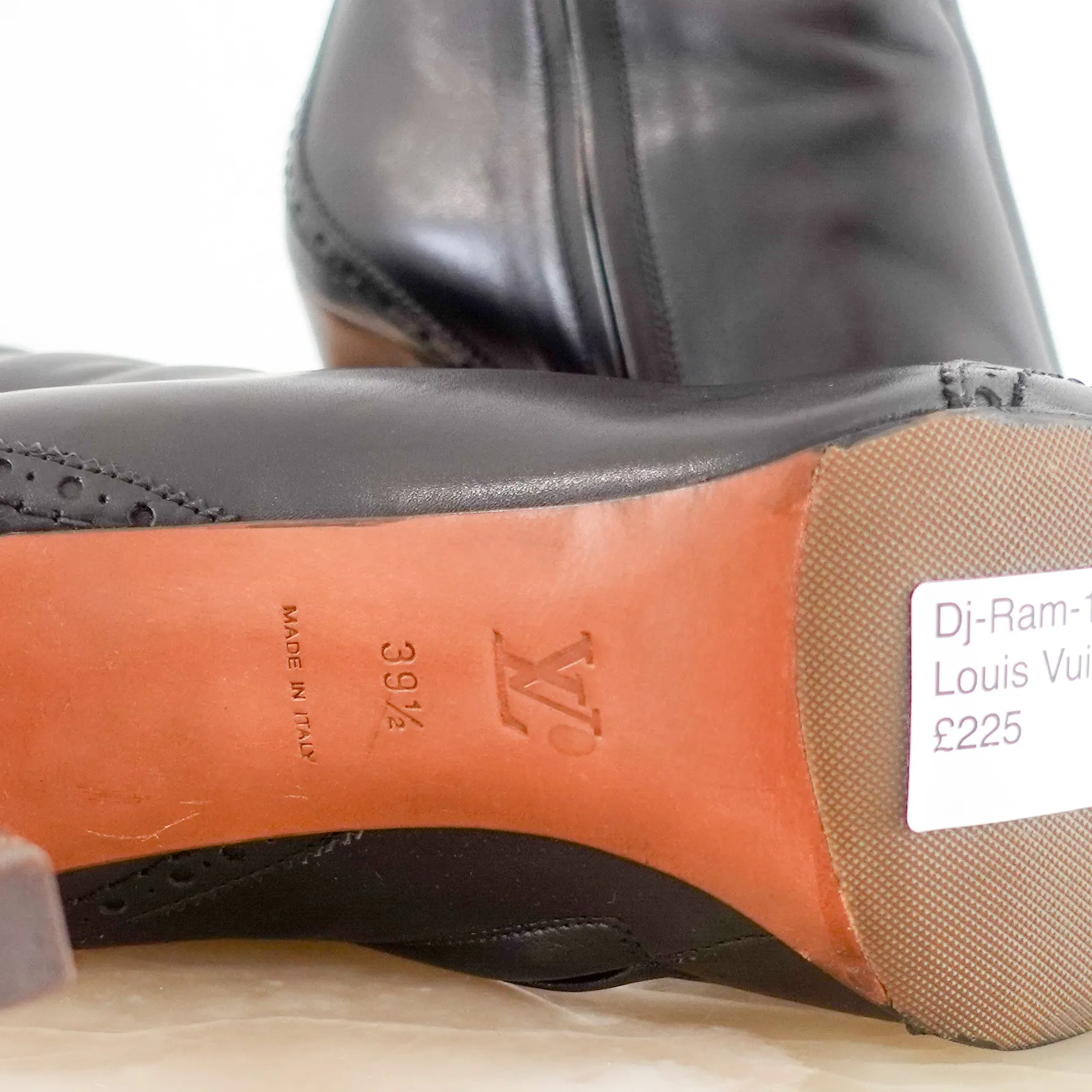 Leather ankle boots RRP £625