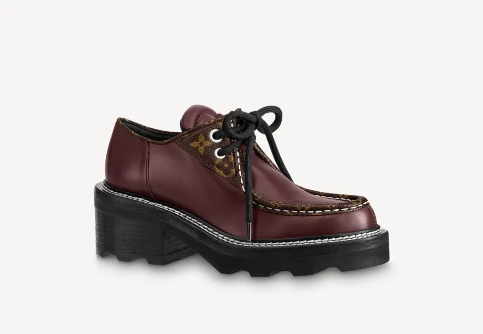 LOUIS VUITTON BEAUBOURG PLATFORM DERBY SHOES