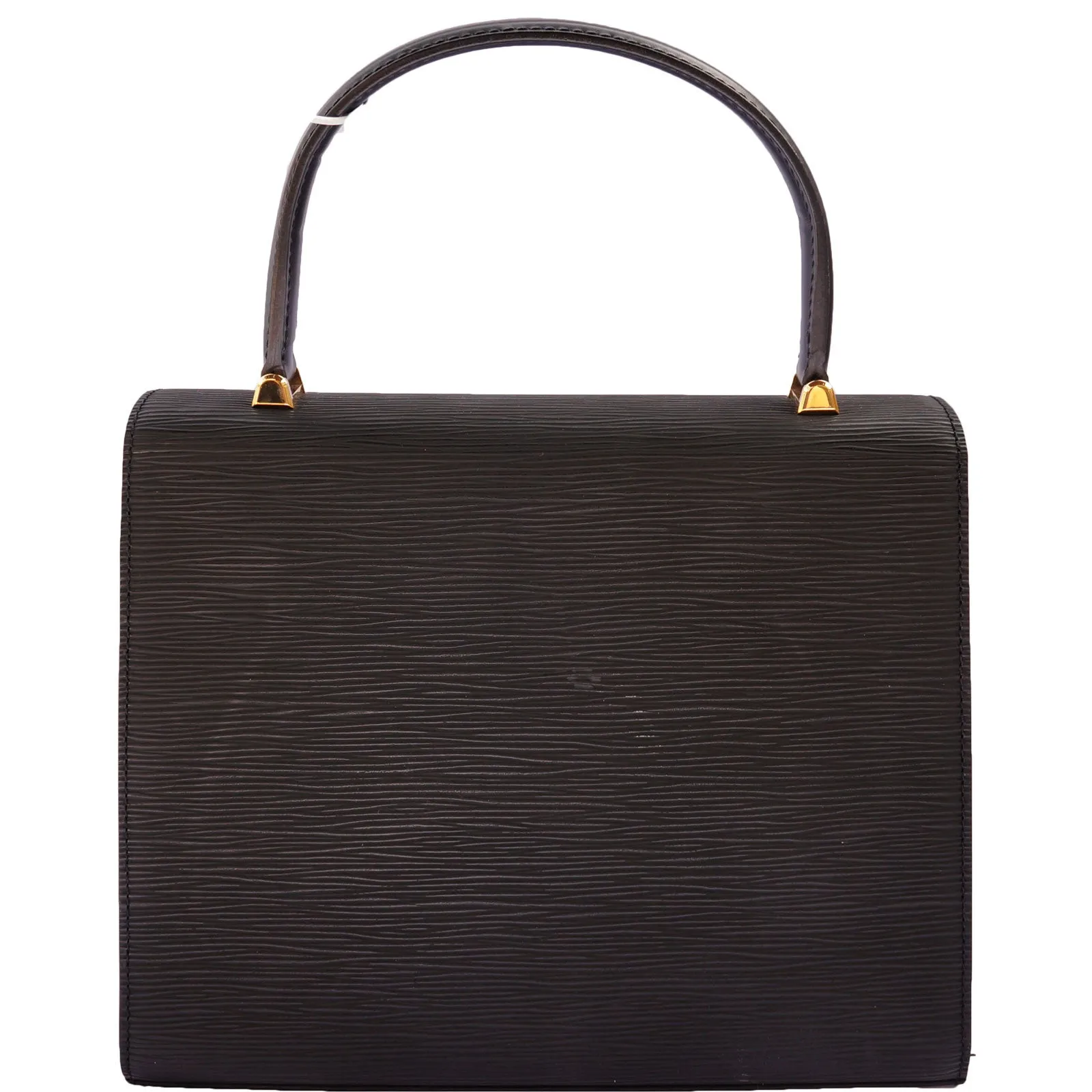 LOUIS VUITTON GRAPHITE BLACK EPI MALESHERBES  BAG