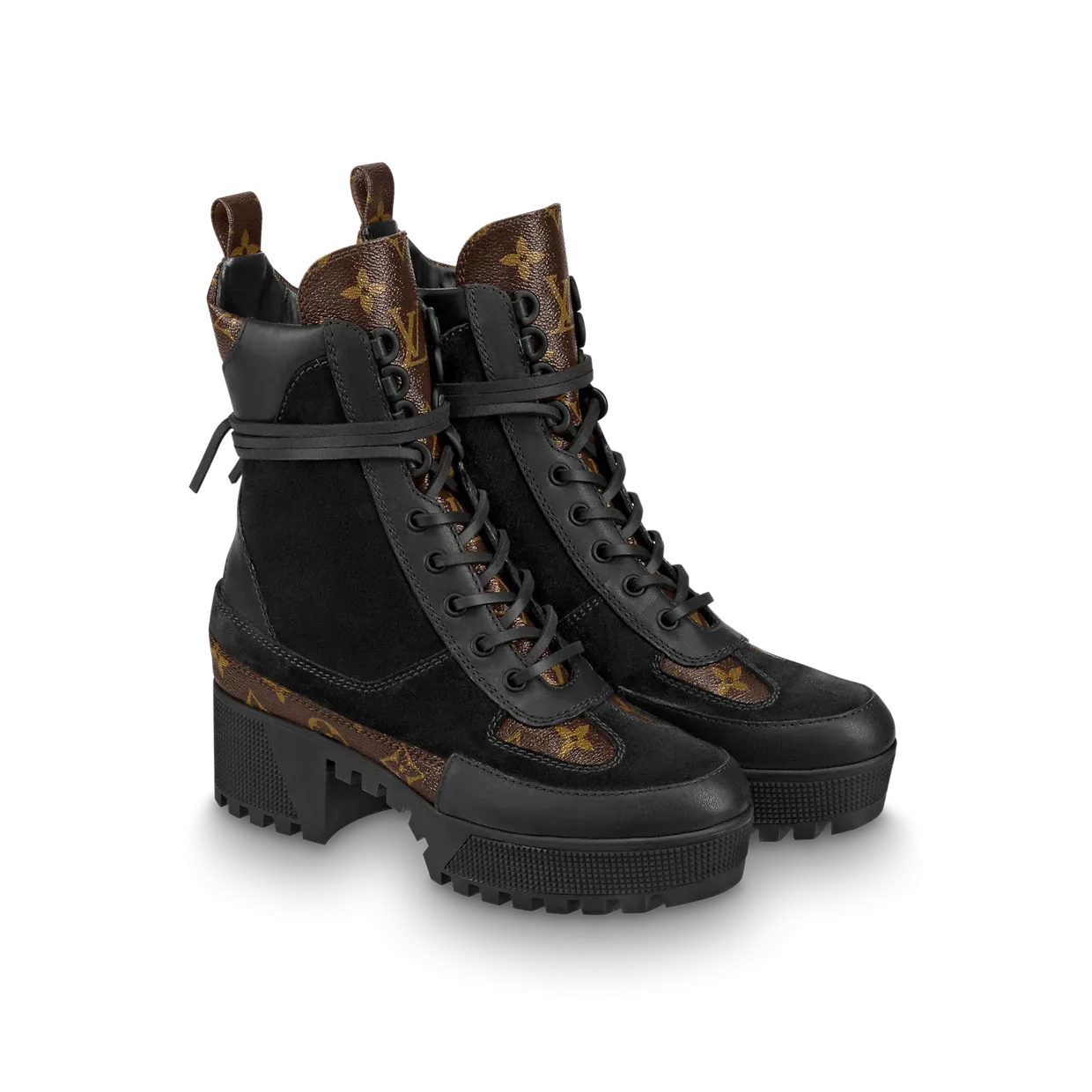LOUIS VUITTON LAUREATE DESERT ANKLE BOOTS