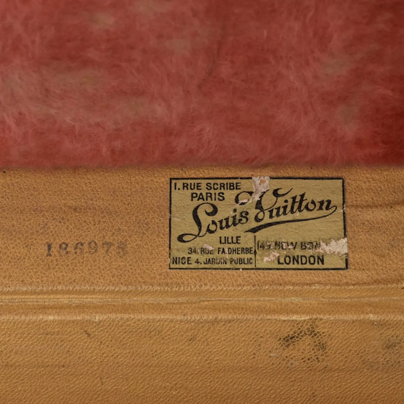 Louis Vuitton Leather Shoe Case