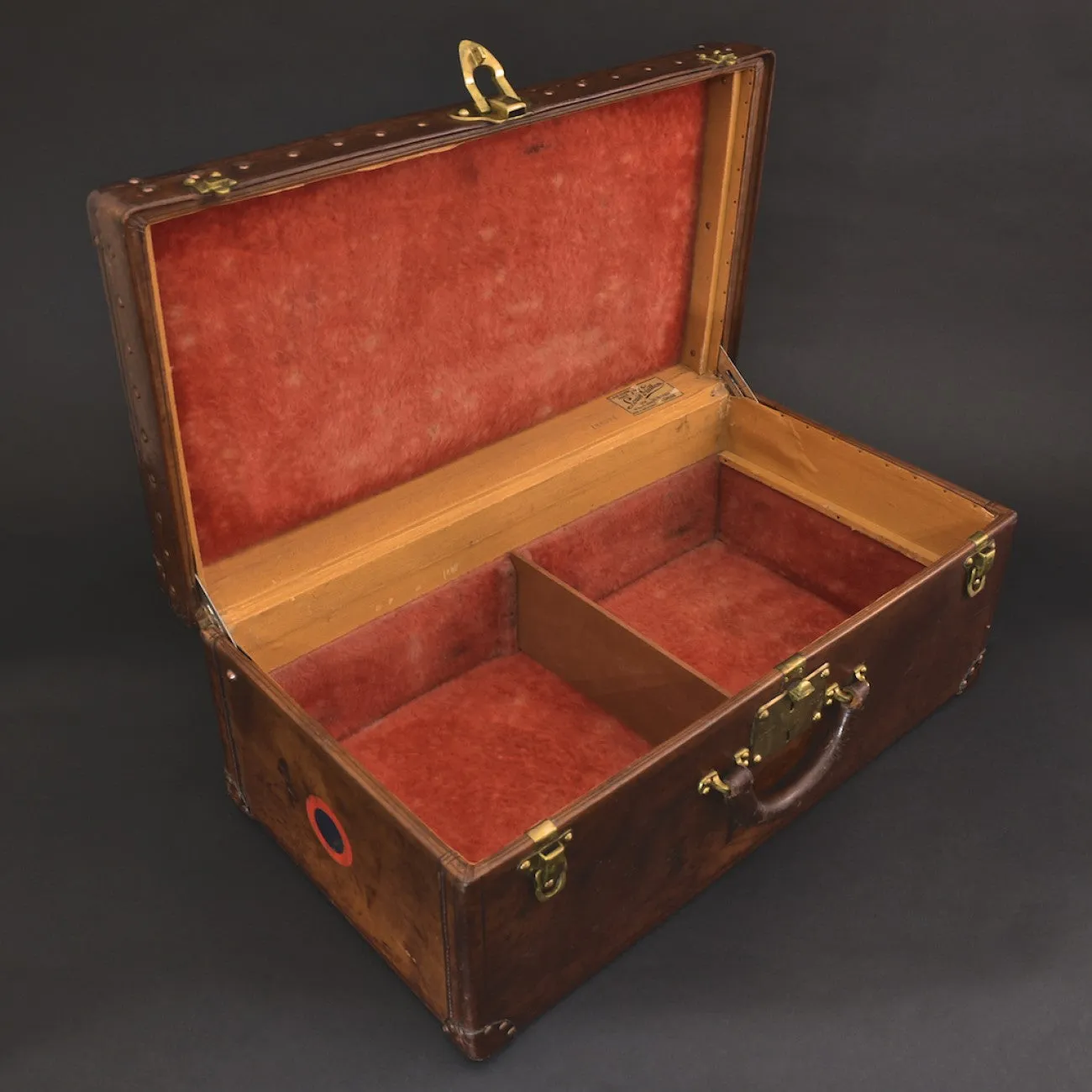 Louis Vuitton Leather Shoe Case