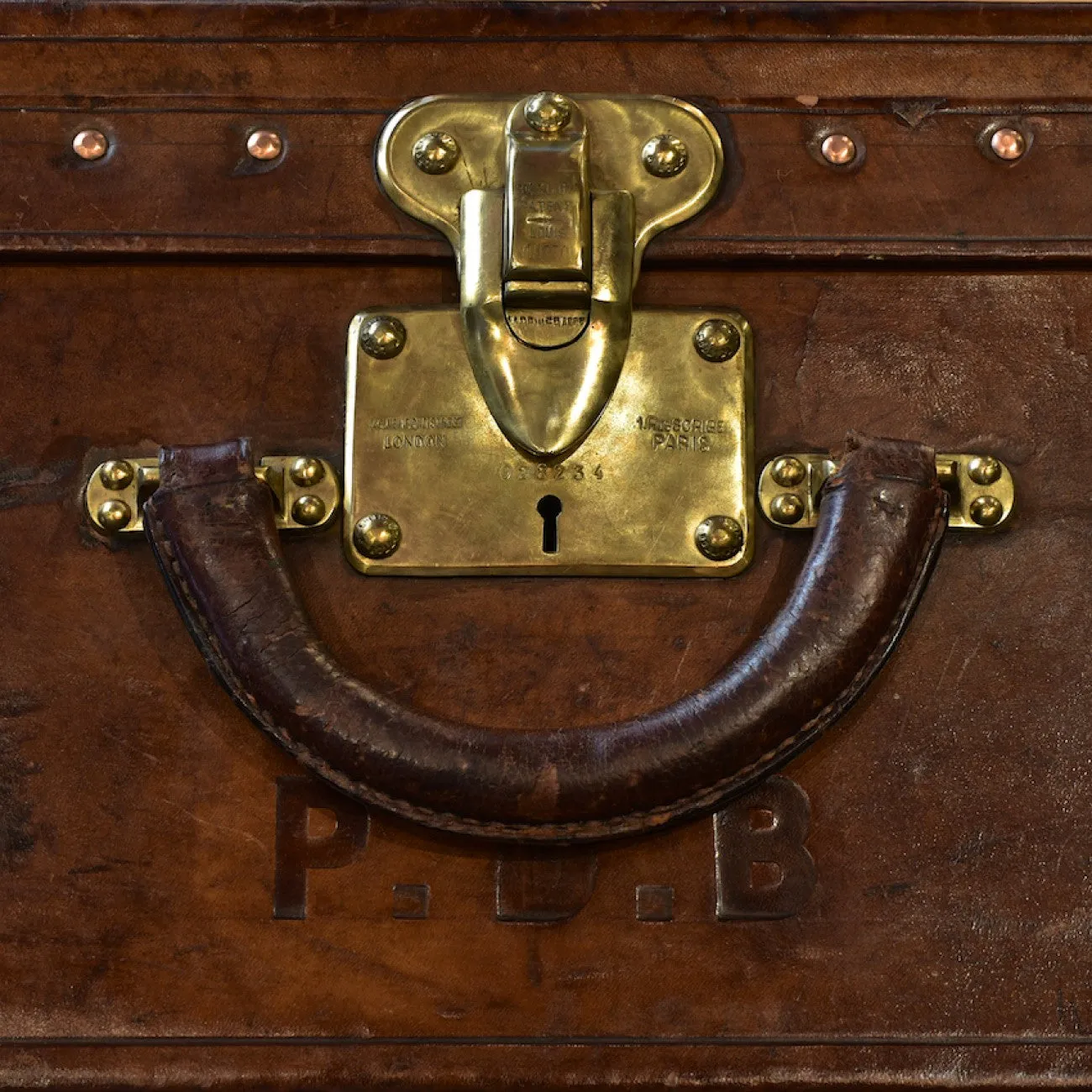 Louis Vuitton Leather Shoe Case