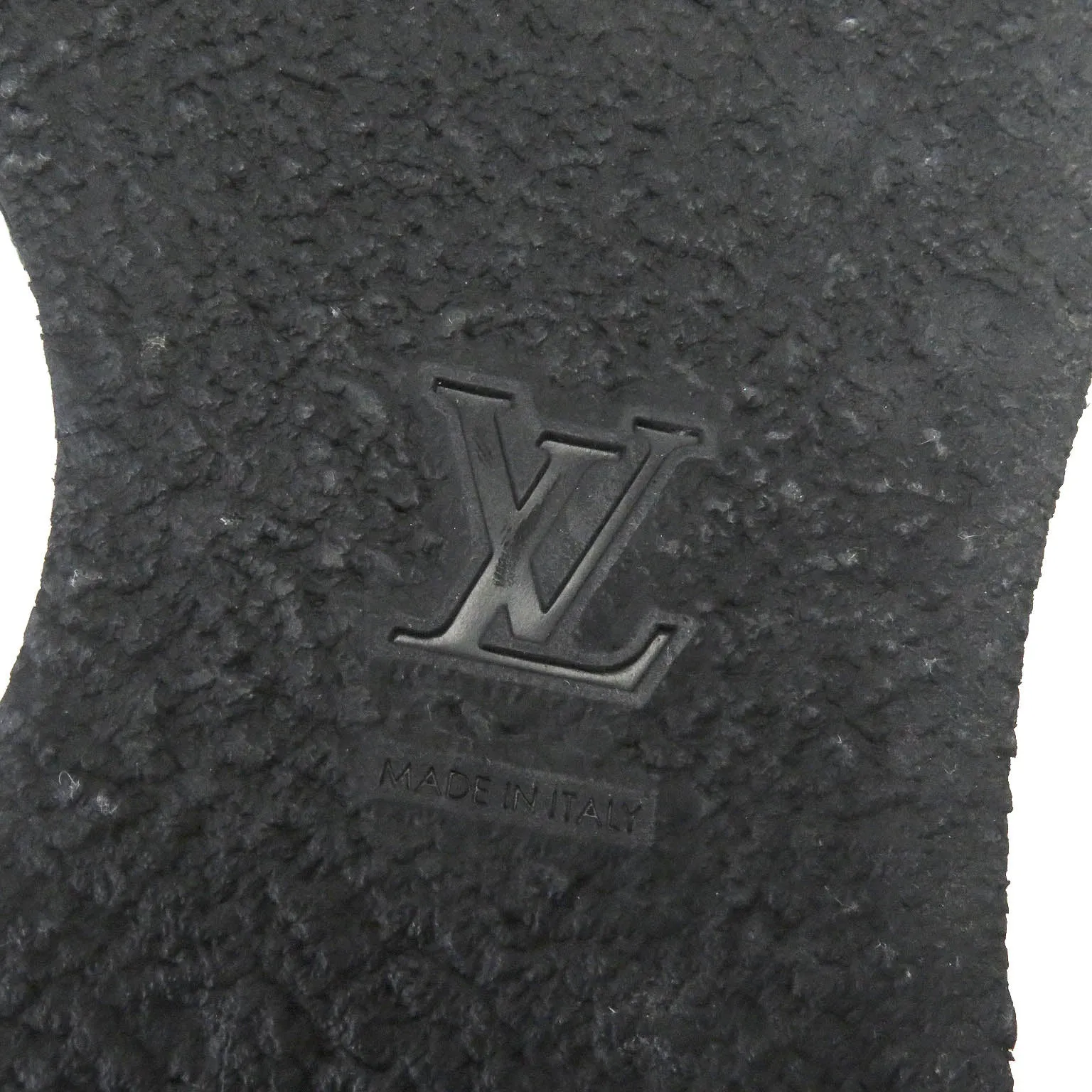 LOUIS VUITTON Leather shoes Main: suede leather, Main: leather black LV Creeper Line mens 6 Used