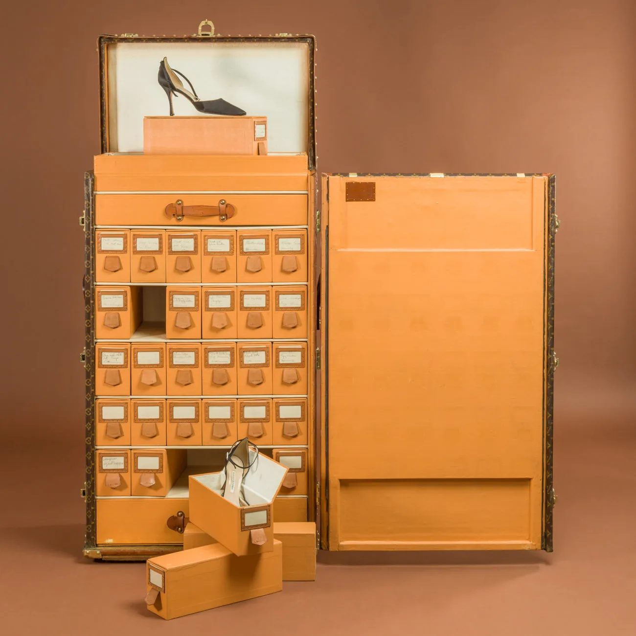 Louis Vuitton ‘Lily Pons’ Shoe Secretaire Trunk