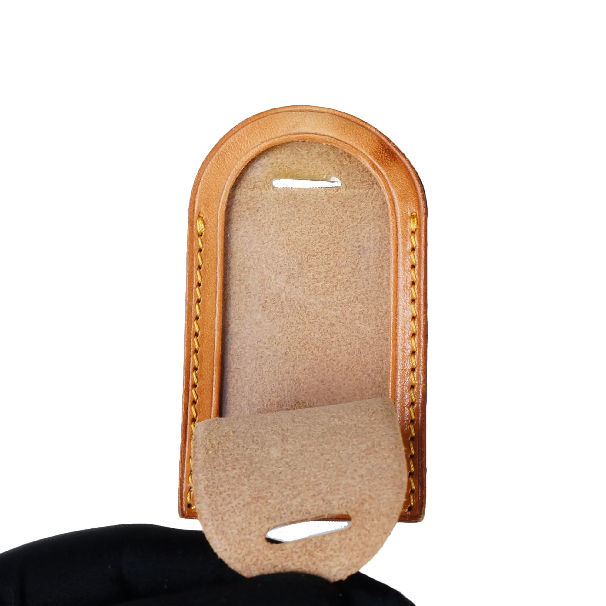 LOUIS VUITTON LUGGAGE TAG WITH POIGNET