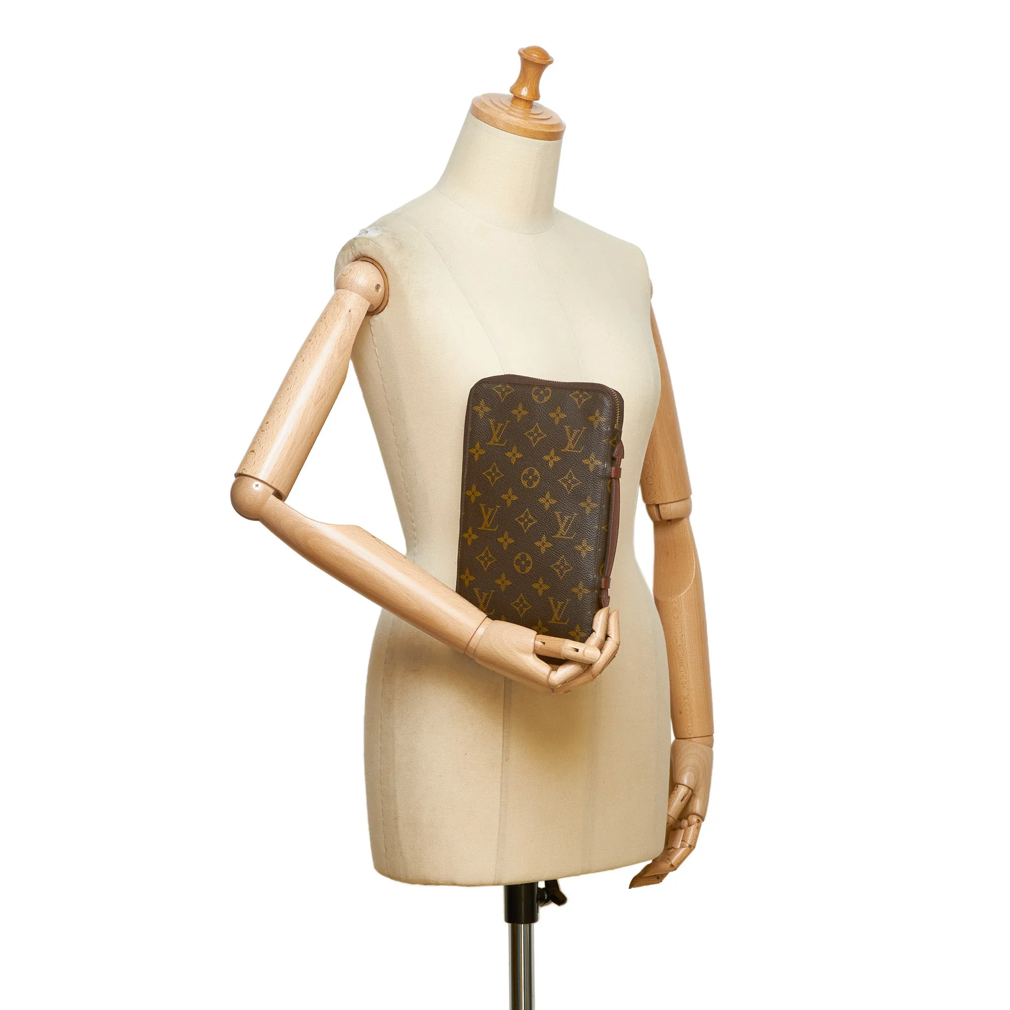 LOUIS VUITTON MONOGRAM DAILY ORGANIZER CLUTCH BAG