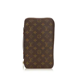 LOUIS VUITTON MONOGRAM DAILY ORGANIZER CLUTCH BAG