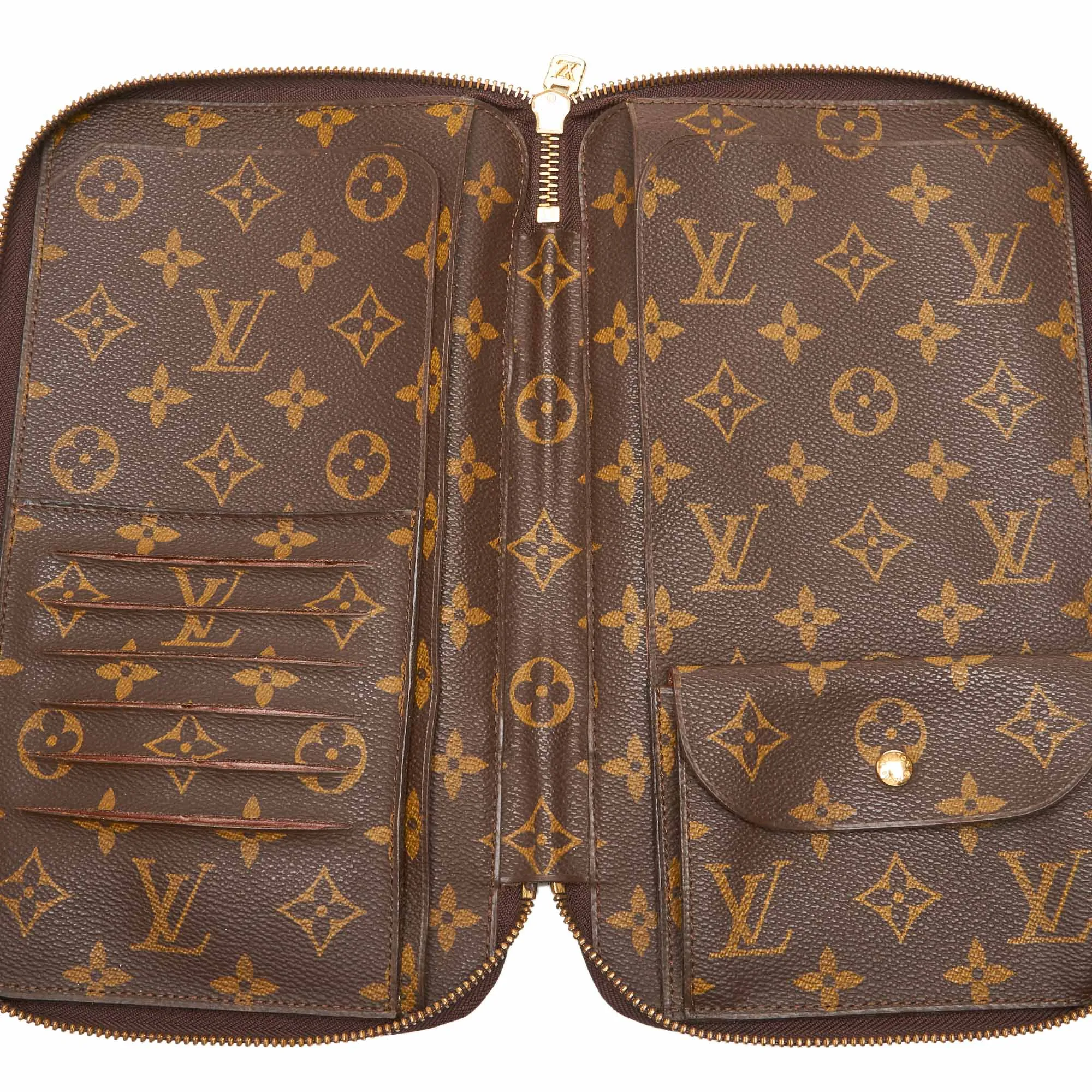 LOUIS VUITTON MONOGRAM DAILY ORGANIZER CLUTCH BAG