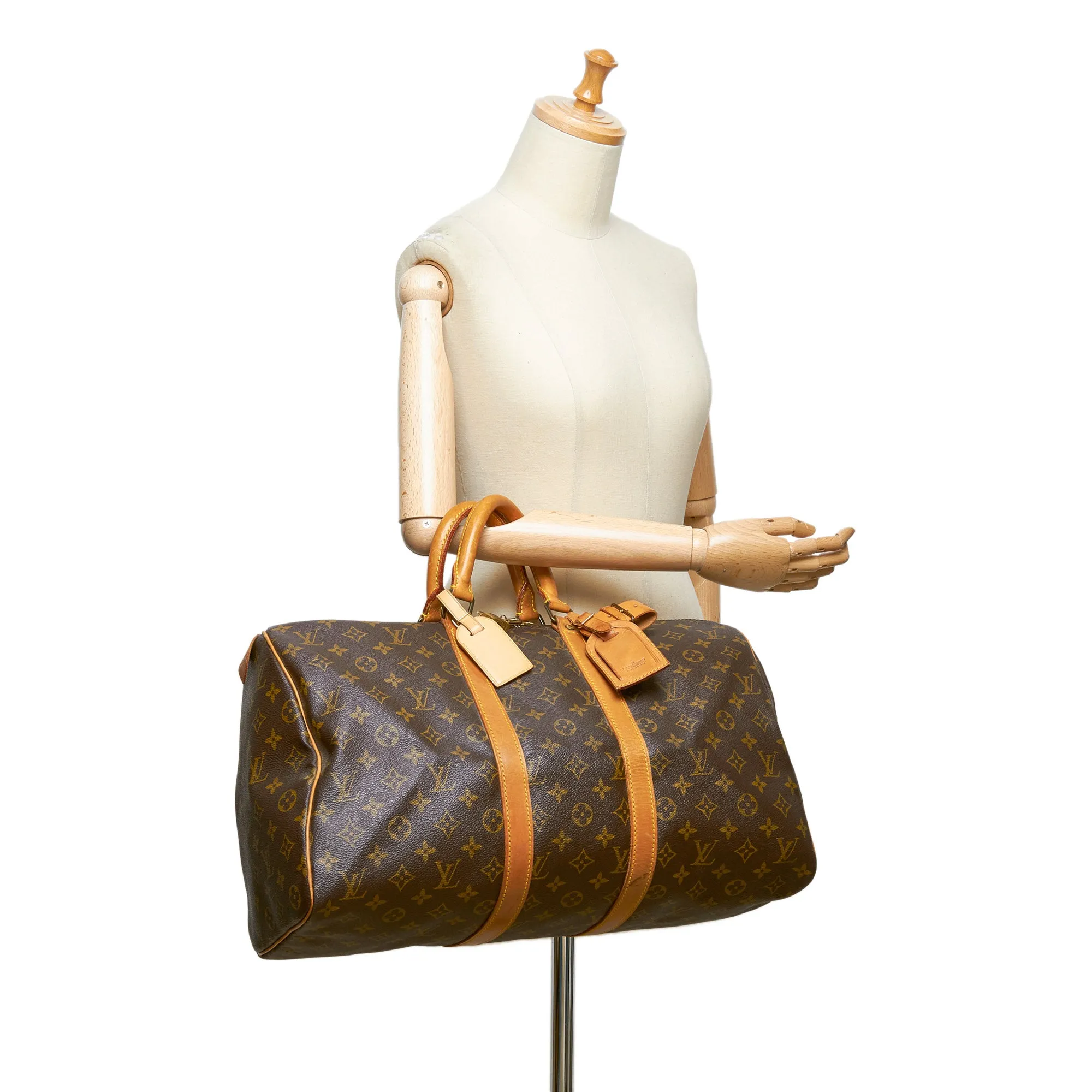 LOUIS VUITTON MONOGRAM KEEPALL BANDOULIÈRE 45