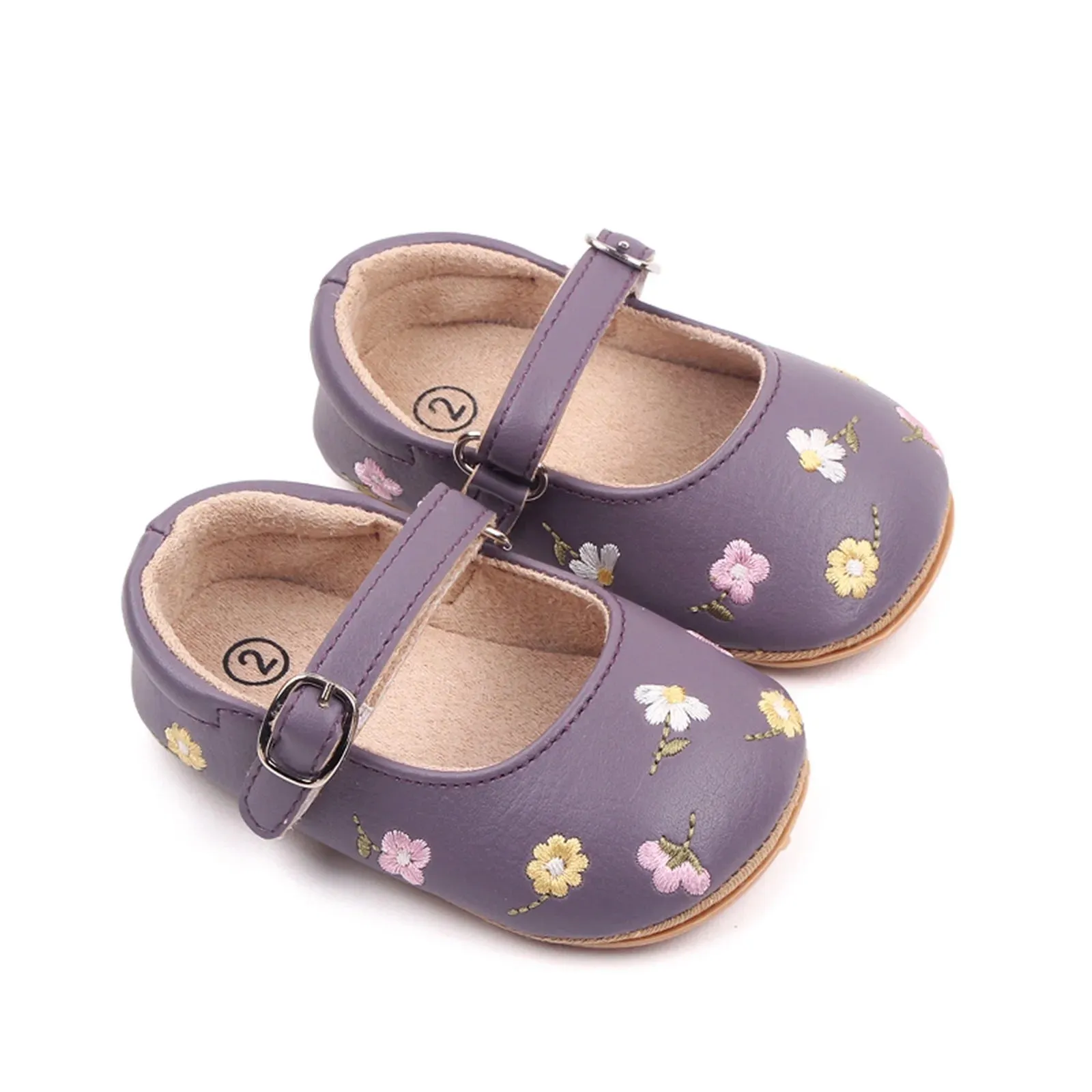 Mary Jane Baby Floral Ballet Flats