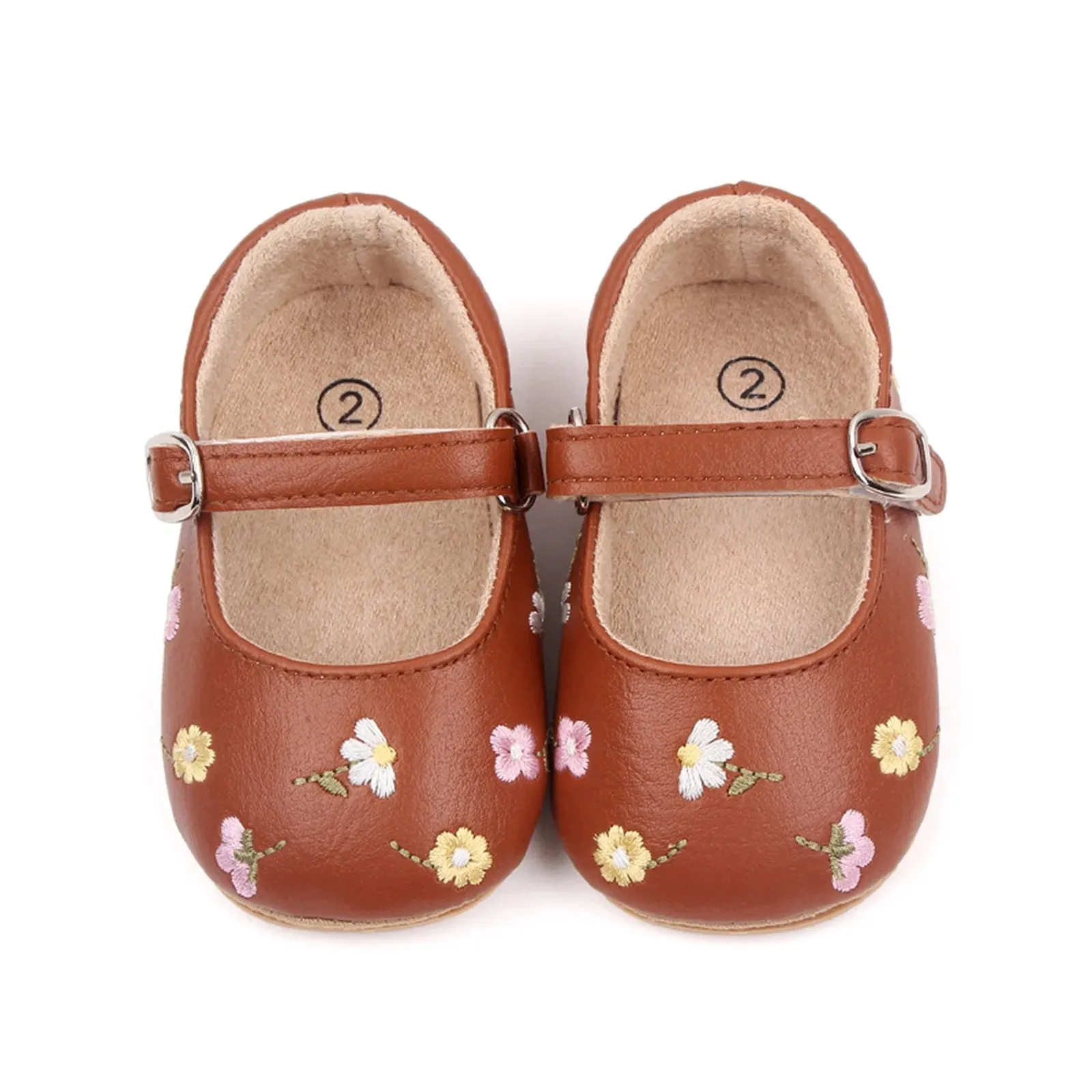 Mary Jane Baby Floral Ballet Flats