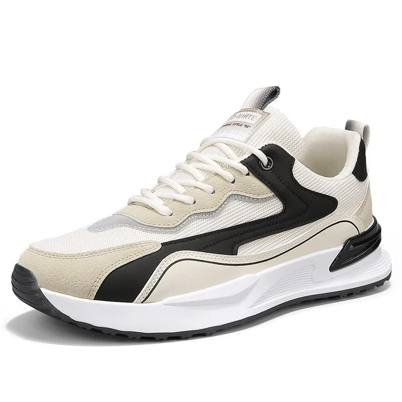 Men's Breathable Platform Running Shoes (In Stock)