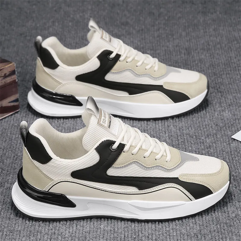 Men's Breathable Platform Running Shoes (In Stock)