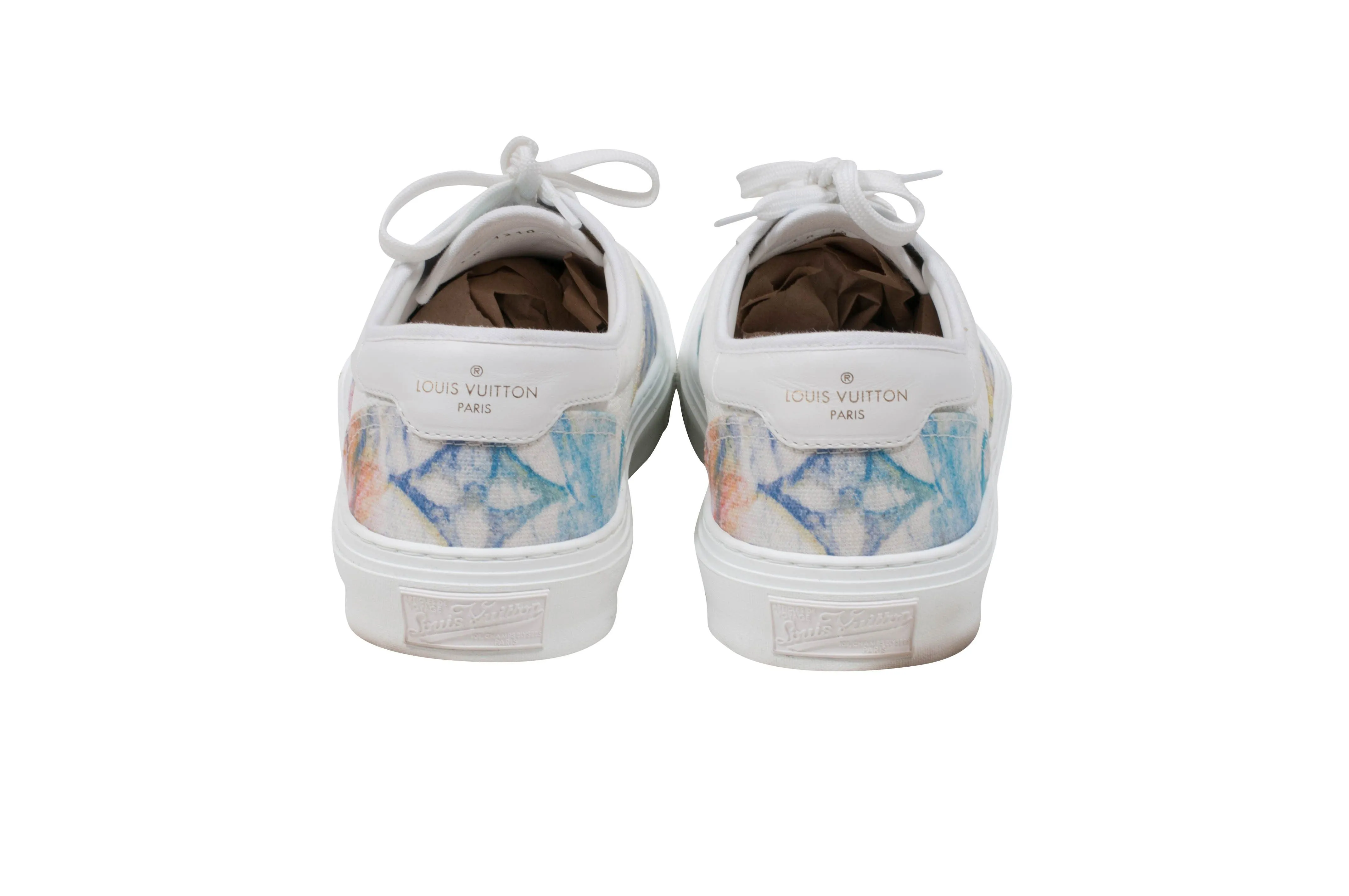 Pastel Water Color White Trocadero Richelieu Sneaker