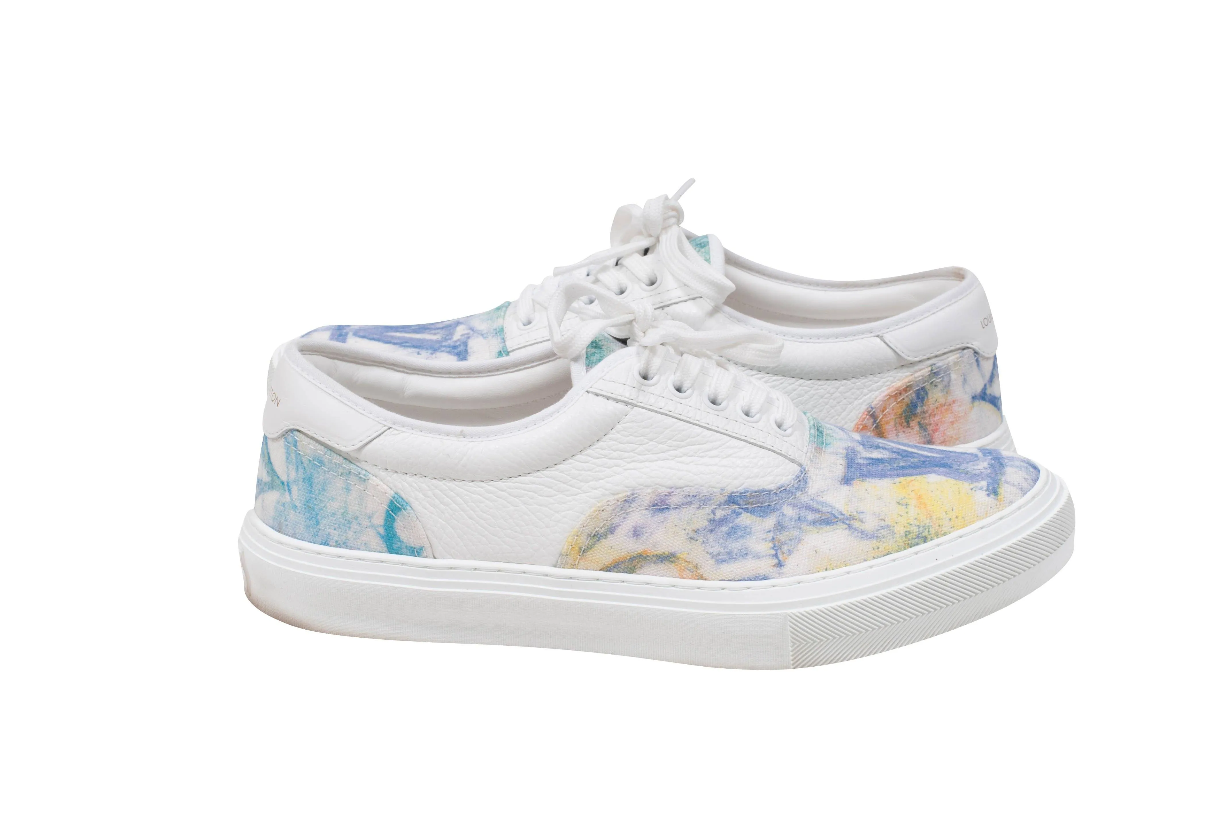 Pastel Water Color White Trocadero Richelieu Sneaker