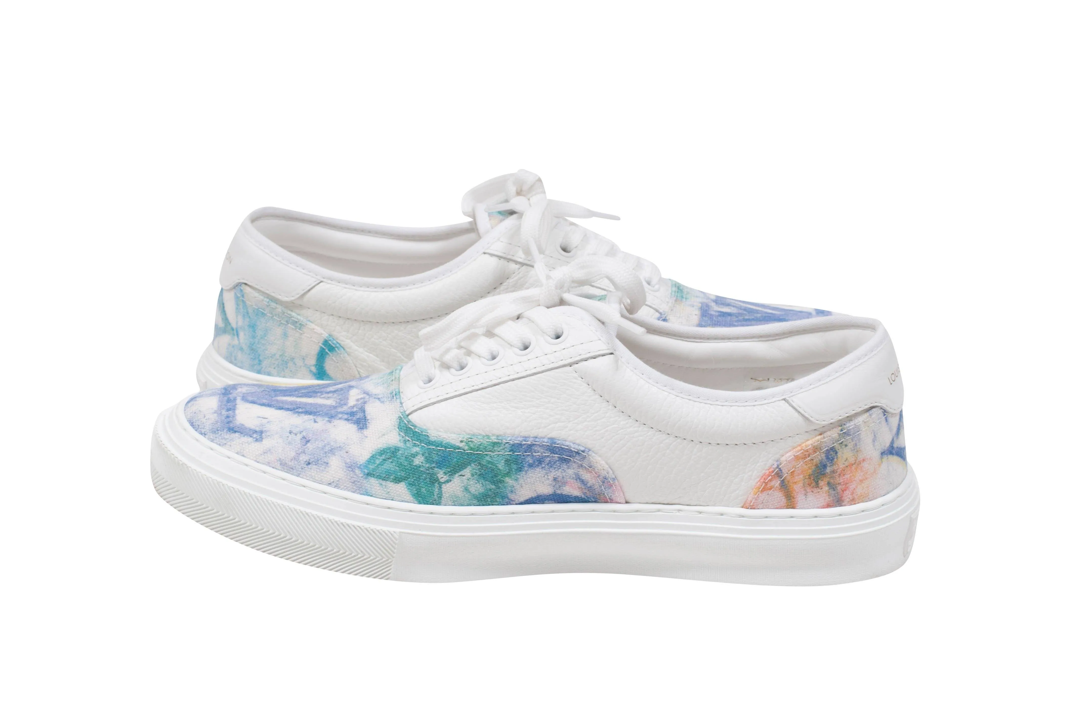 Pastel Water Color White Trocadero Richelieu Sneaker