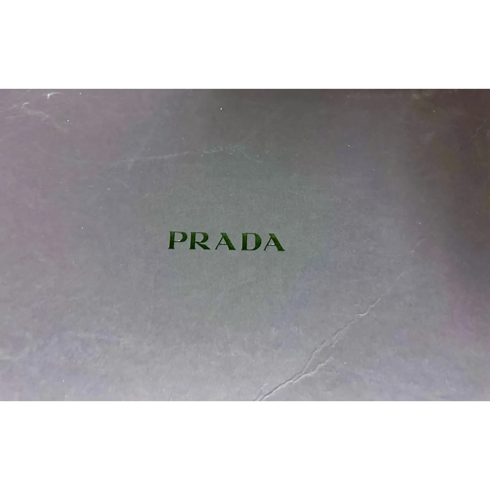 Prada Calzature Donna NIB vtg Stiletto heels nero black Perf Size 37.5/7.5 RARE