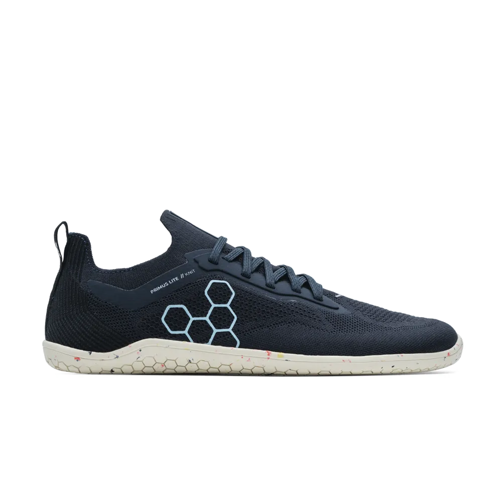 [PRE-ORDER] Vivobarefoot Primus Lite Knit Mens Midnight (ETA. LATE MARCH)