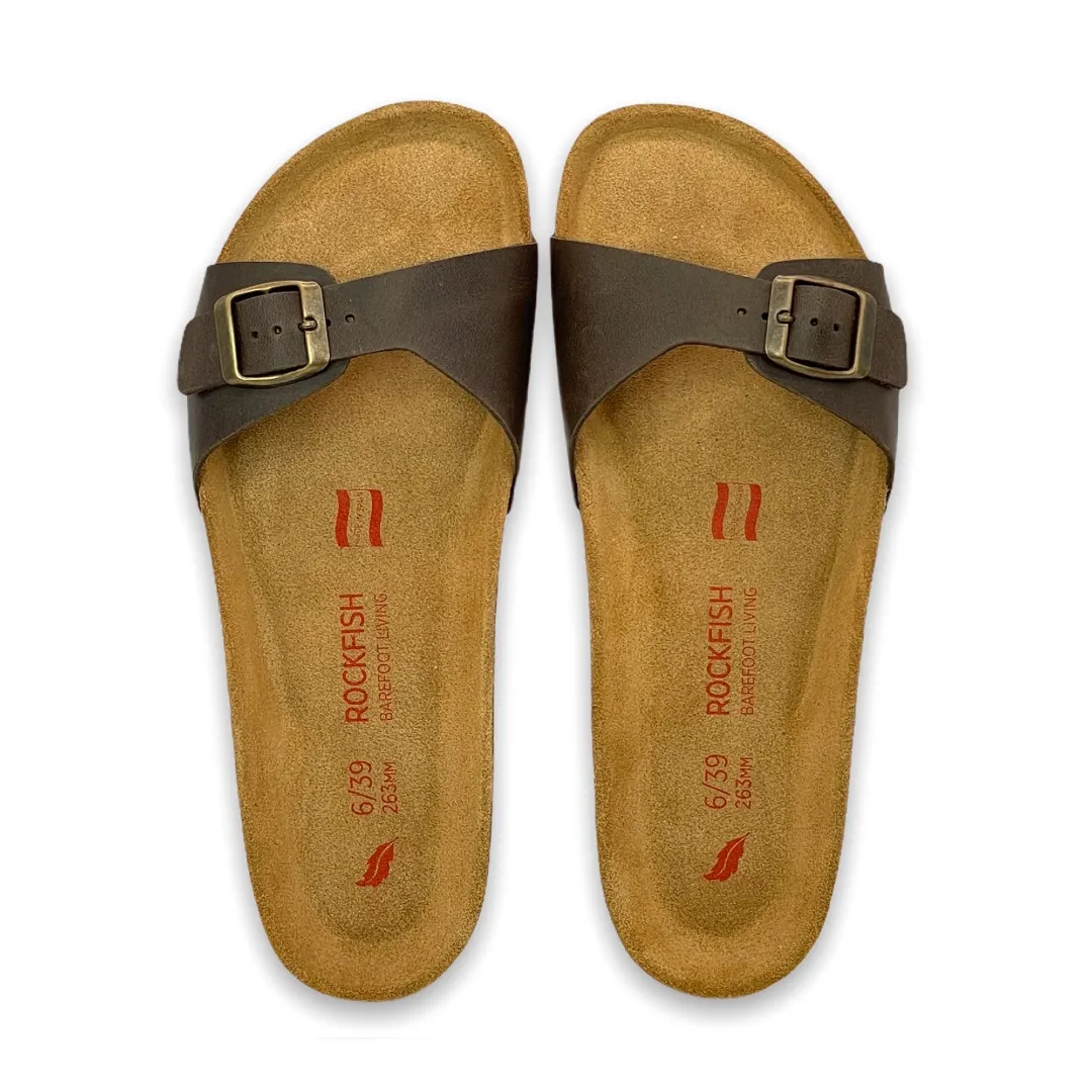 ROCKFISH Talulah, Womens one-strap sandal. Ladies single strap sandal