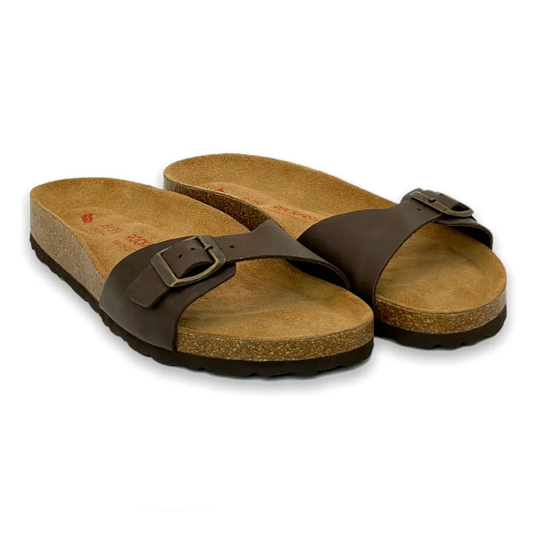 ROCKFISH Talulah, Womens one-strap sandal. Ladies single strap sandal