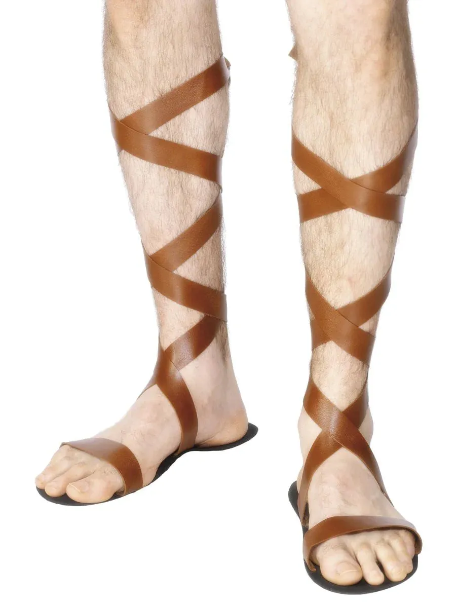 Roman Sandals, Brown