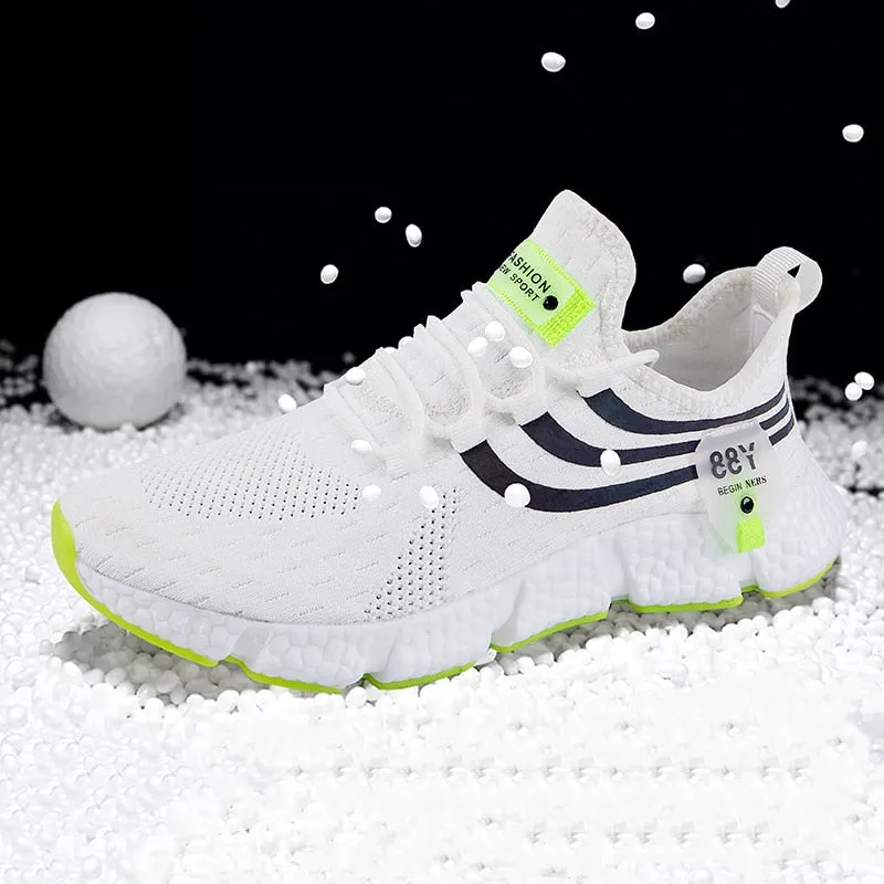 Running shoes light sneakers summer breathable