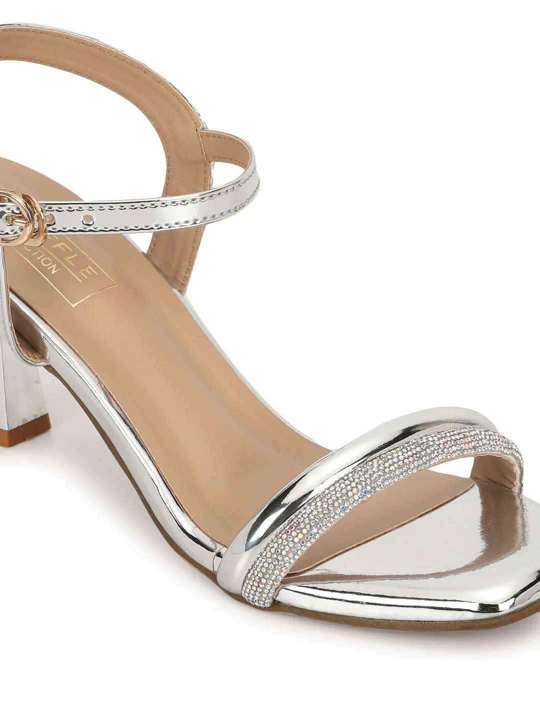 Silver Patent Stiletto Sandals (TC-REN-N1261-SIL)