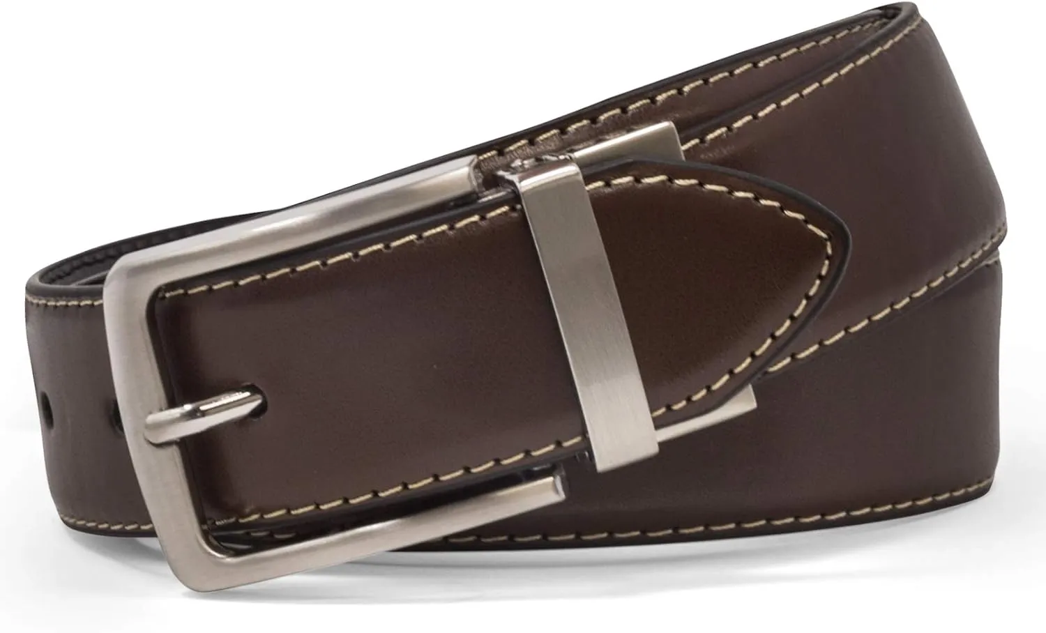 Steve Madden Reversible Men's Dress Casual Every Day Leather Belt