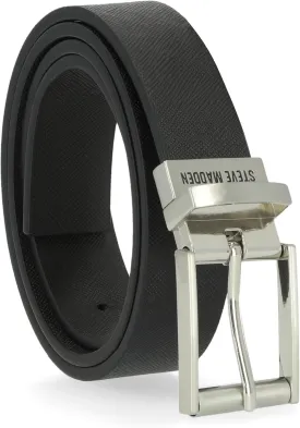 Steve Madden Reversible Men's Dress Casual Every Day Leather Belt