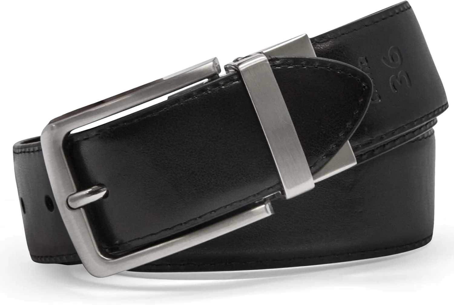 Steve Madden Reversible Men's Dress Casual Every Day Leather Belt